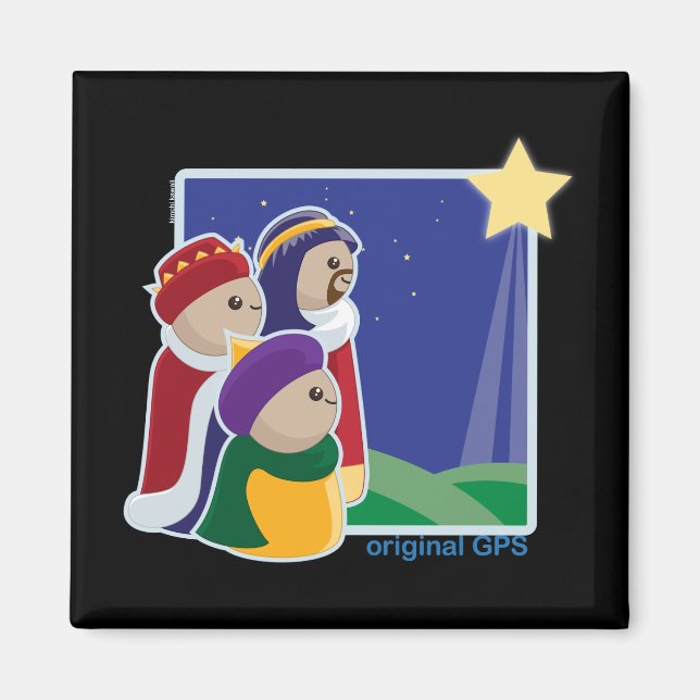 Ursprungligt GPS Magnet (Framsidan)