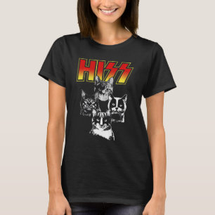 Ursprungligt HISS-katt T Shirt