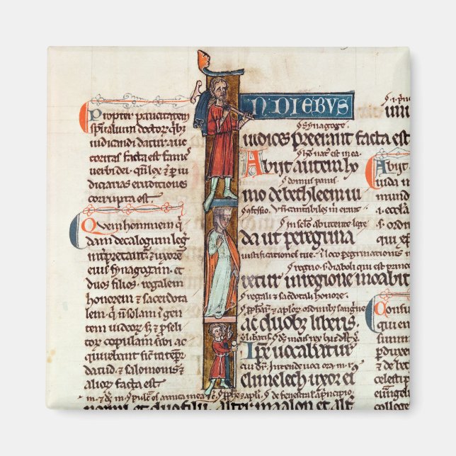 Ursprungligt "I" med historik som skildrar Ruth Magnet (Framsidan)