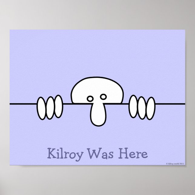 Ursprungligt kilroy Poster 1 (Framsidan)