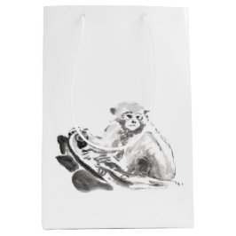 Ursprungligt målande kinesisk apa År 2016