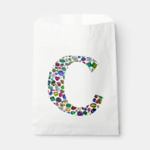 Ursprungligt Monogram Brev C-Trendig