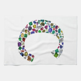 Ursprungligt Monogram Brev C-Trendig Kökshandduk