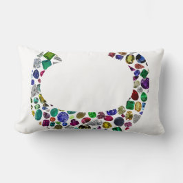 Ursprungligt Monogram Brev C-Trendig Lumbarkudde