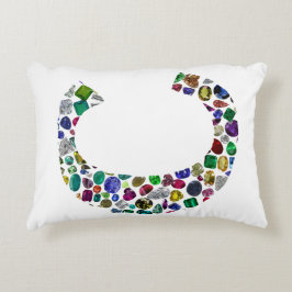 Ursprungligt Monogram Brev C-Trendig Prydnadskudde