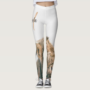 Ursprungligt monogram för det svenska porträtt-nam leggings
