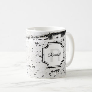 Ursprungligt Monogram Naturligt vitt Aspen Bark-f Kaffemugg