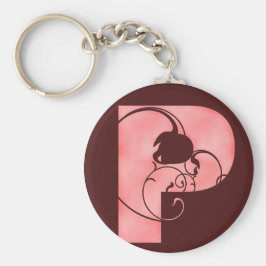 Ursprungligt P Nyckelring