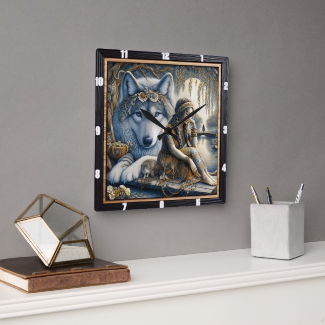 Ursprungligt Sång: Vind genom olycksfallstid Fyrkantig Klocka (Kontor)