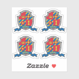 Ursprungligt skydd för lejon vapensköld med brev I Klistermärken