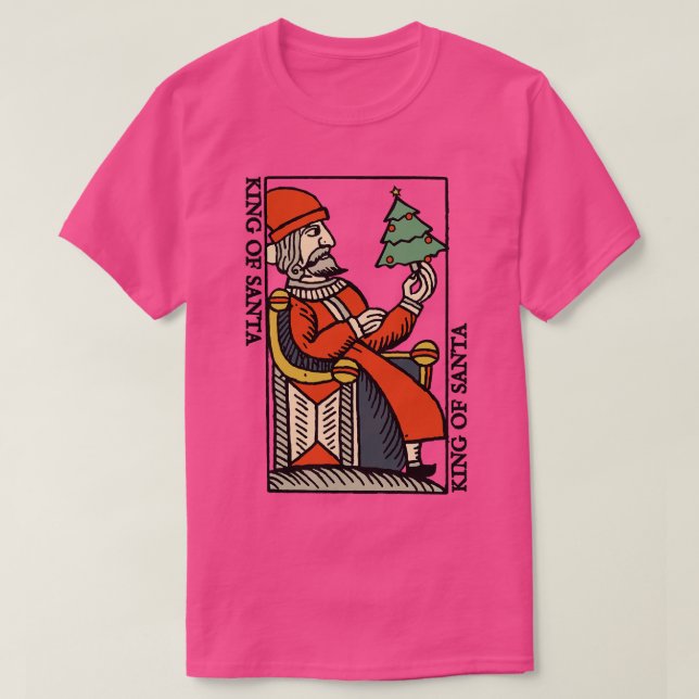 Ursprungligt standardtecken för uppspelning Kung i T Shirt (Design framsida)