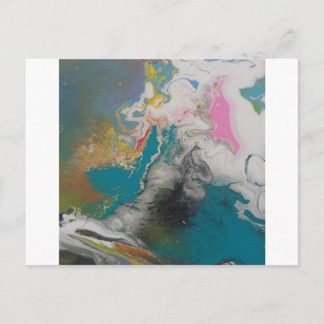 Ursprungligt Tornado för Abstrakt, Vind, väder Sto Vykort (Framsida)