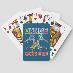 Ursprungsamerikaner Kokopelli - Dance Your Life 3 Casinokort