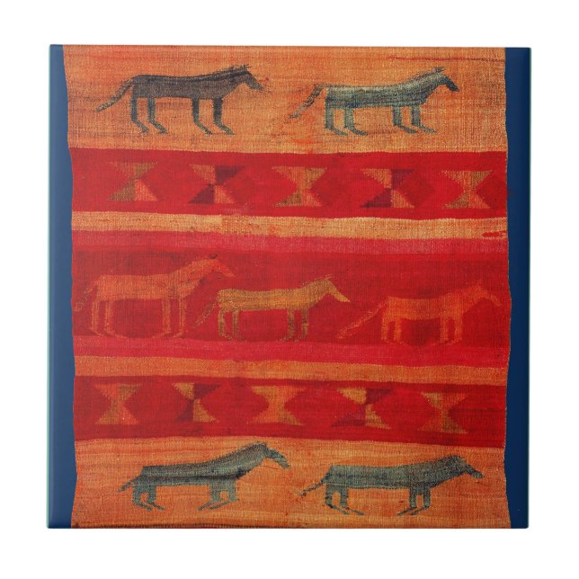 Ursprungsamerikansk stil kakelplatta (Framsidan)