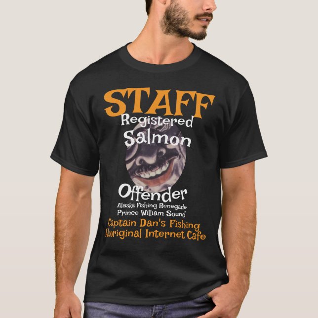 Ursprungsbefolkningens Internetkafé Whittier Alask T Shirt (Framsida)