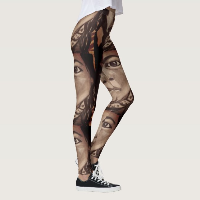 Ursprungsbefolkningens styrka Sydvästlig mode Leggings (Höger)