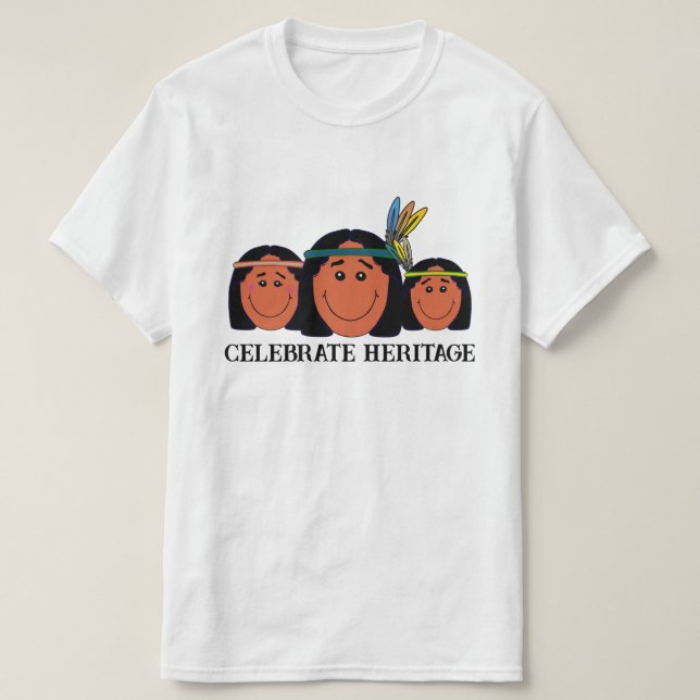 Ursprungsfolkets dag t shirt (Design framsida)