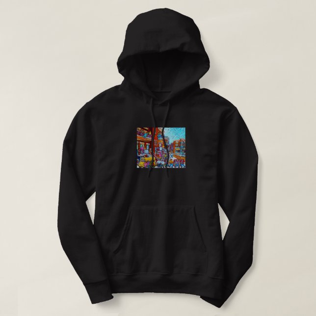 URSPRUNGSMÄRKNINGAR AV MONTREAL FÖR FÖRSÄLJNINGSVI HOODIE (Design framsida)