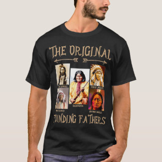 Ursprungsmoderamerikan i Founding fathers T Shirt