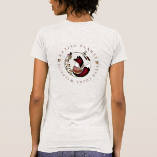 Ursprungsväxter Matar vilda djur och växter T Shirt