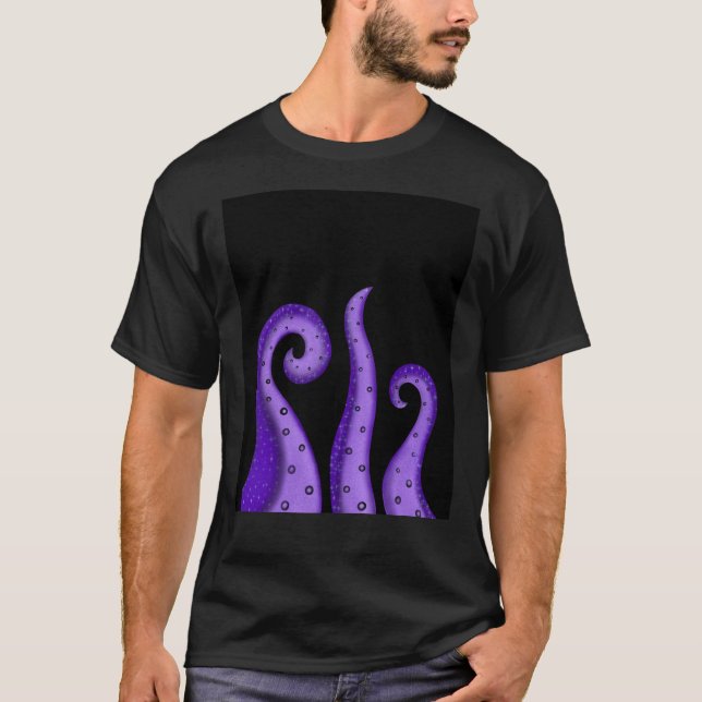Ursula Galaxy Sea Witch T Shirt (Framsida)