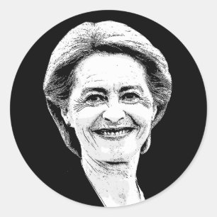 Ursula von der Leyen Runt Klistermärke