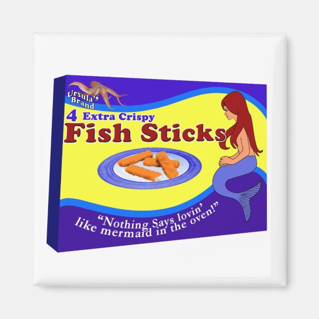Ursulas Fish Sticks Magnet (Framsidan)