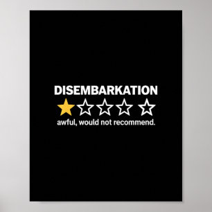 Urträdande Förfärlig Skulle Inte Recommendera Roli Poster