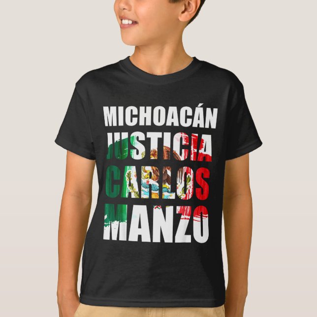Uruapan Michoacán México, Carlos Manzo, Mexicans M T Shirt (Framsida)
