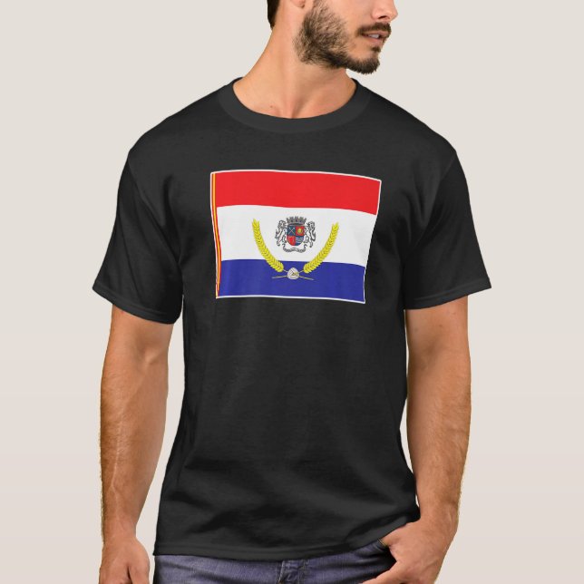 Uruguaiana Flag National pride  Souvenir T Shirt (Framsida)