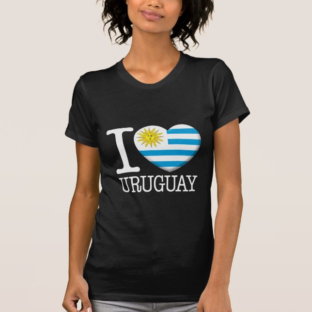 Uruguay 2 t-shirt (Framsida)