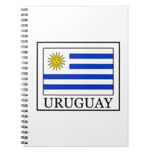 Uruguay Anteckningsbok Med Spiral