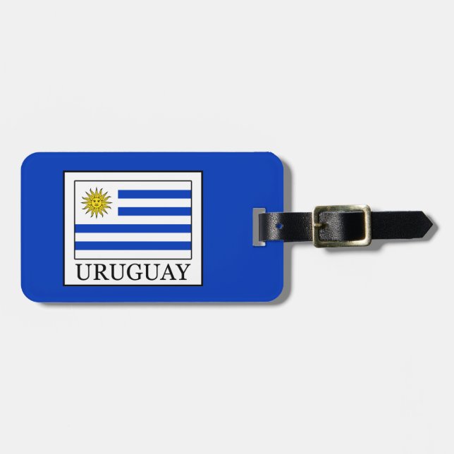 Uruguay Bagagebricka (Horisontell Framsida)