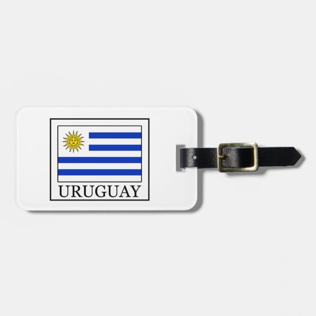 Uruguay Bagagebricka (Horisontell Framsida)