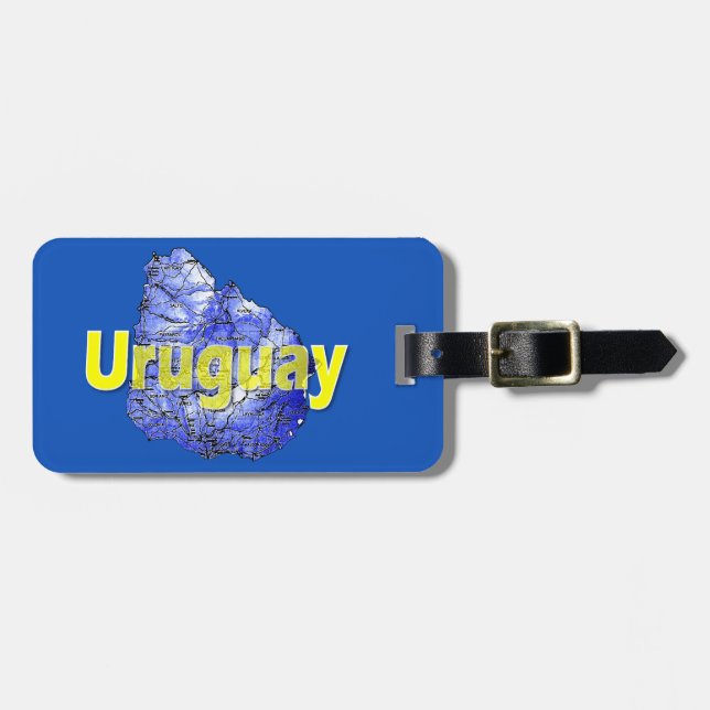 Uruguay Bagagebricka (Horisontell Framsida)