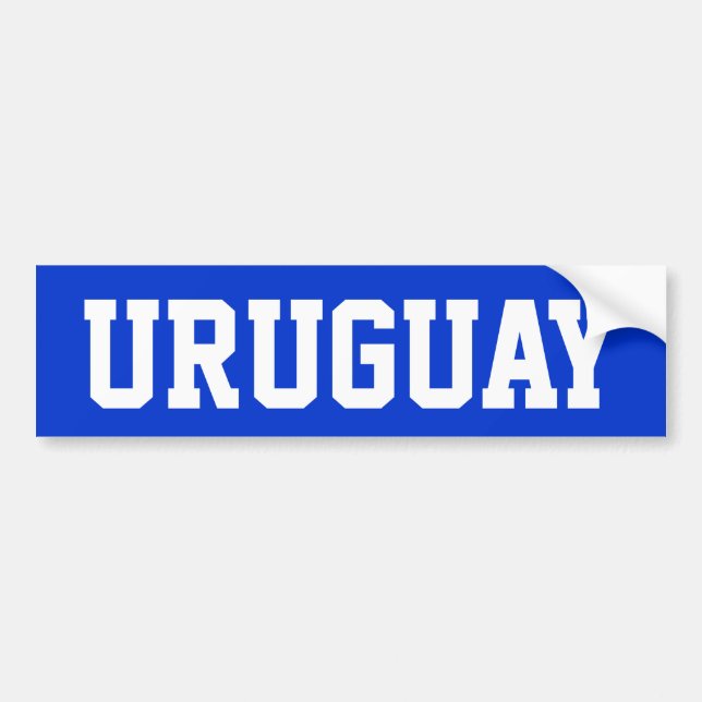Uruguay Bildekal (Framsidan)