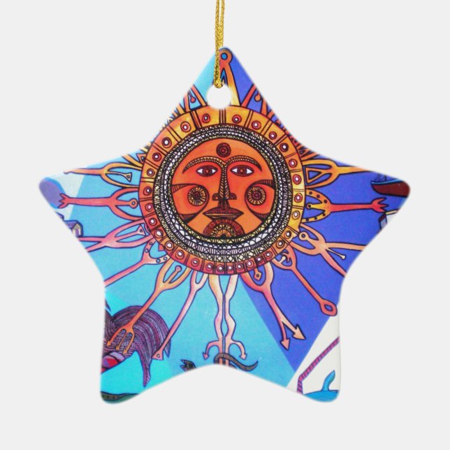 Uruguay Conrad Wall Julgransprydnad Keramik (Framsidan)