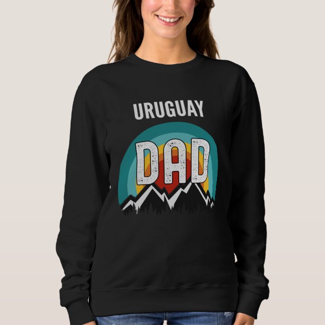 Uruguay Dad Fathers Day 2021 T Shirt (Framsida)