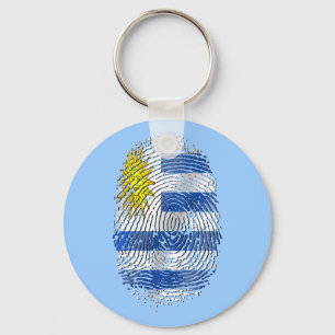 Uruguay DNA identifierar med fingeravtryck Nyckelring