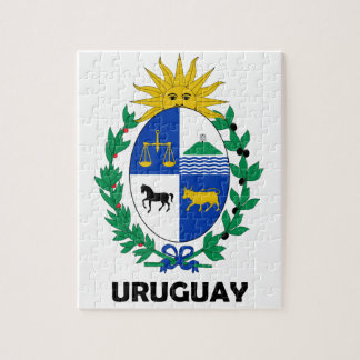 URUGUAY - emblem/flagga/vapensköld/symbol Pussel