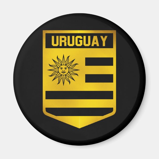 Uruguay Emblem Magnet (Framsidan)