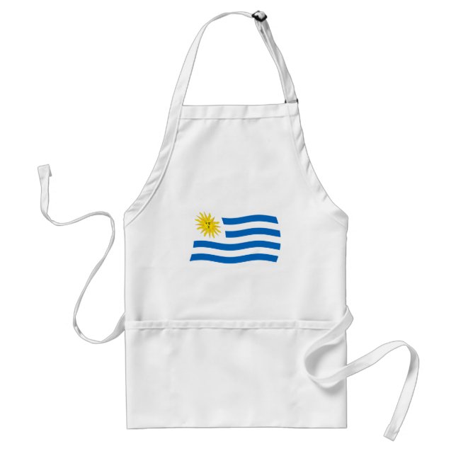 Uruguay Flag Förkläde (Framsidan)