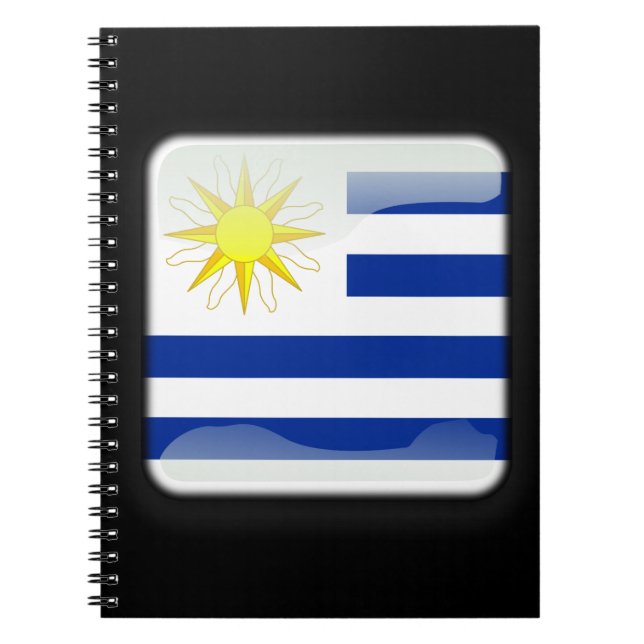 Uruguay-flagga Anteckningsbok (Framsidan)