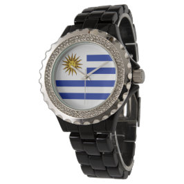 Uruguay flagga armbandsur