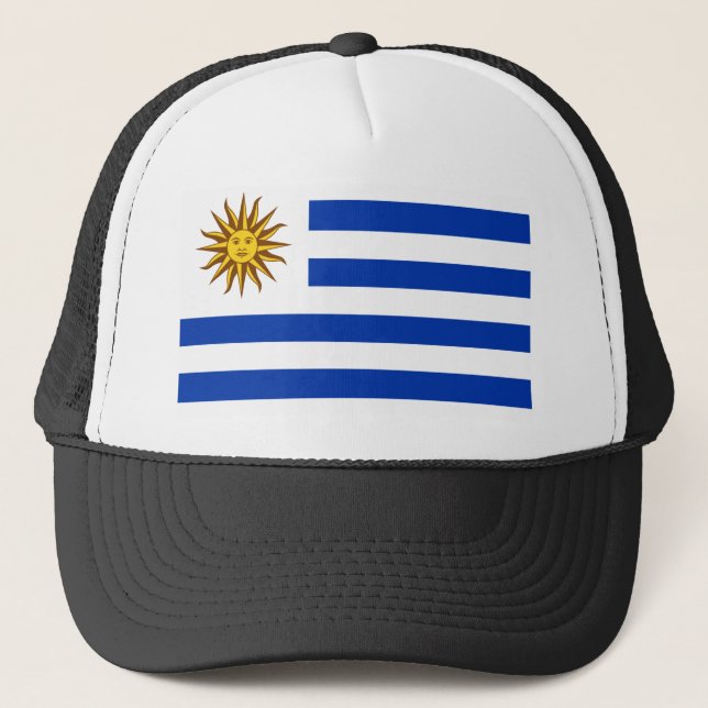 Uruguay Flagga Keps (Framsida)