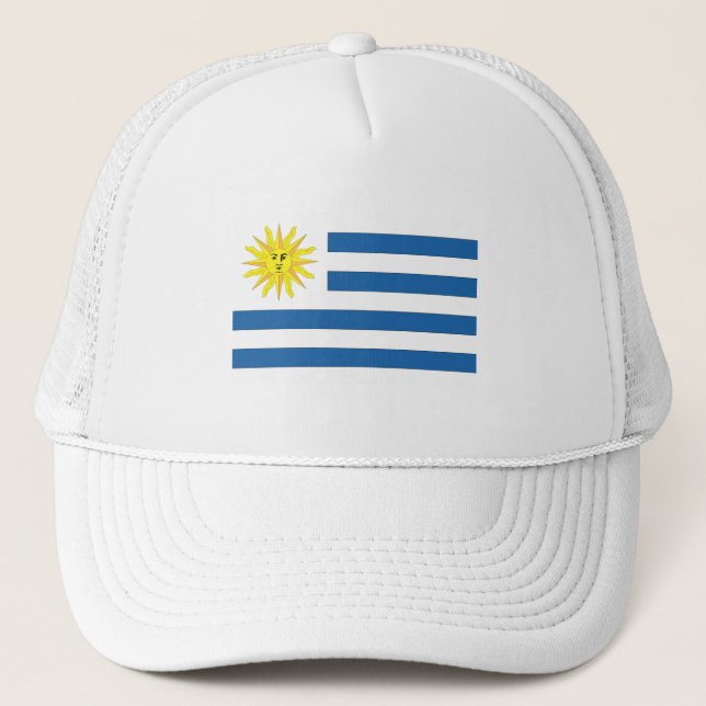 Uruguay Flagga Keps (Framsida)