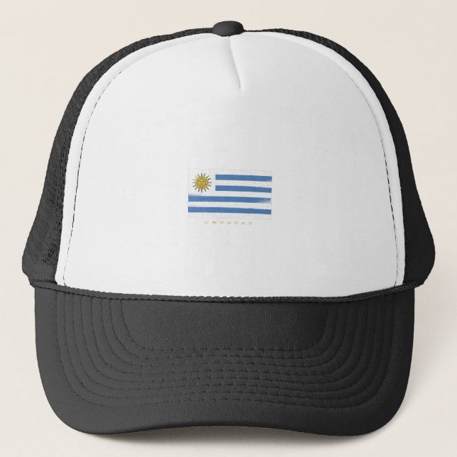 Uruguay Flagga Keps (Framsida)