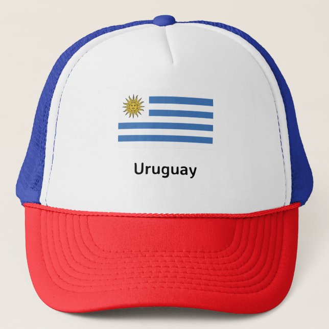 Uruguay Flagga Keps (Framsida)