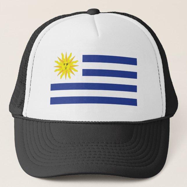 Uruguay Flagga Keps (Framsida)