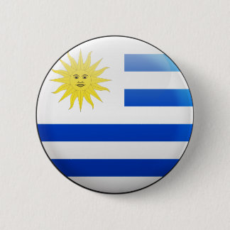 Uruguay flagga knapp